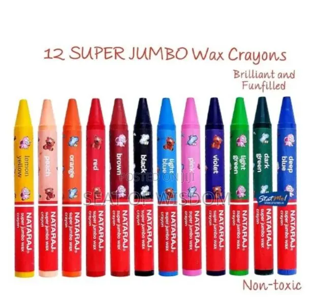 Nataraj Super Jumbo Crayons · Photo 2