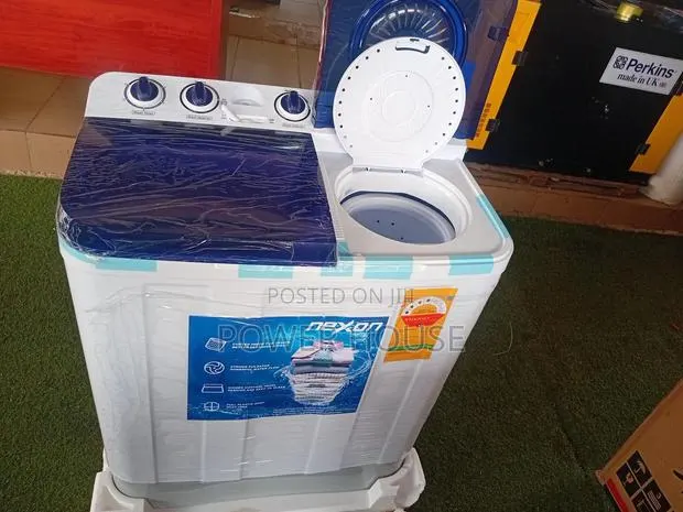 Brand New Nexon Twin Tub Washing Machine – Fast Wash Powerful Spin · Photo 1