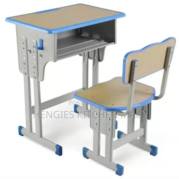 Metallic Study Table and Chair (Kids-Adults) · Photo 1