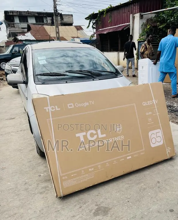 Check Out Authentic TCL 65” Qled Smart Screen Television(Android). · Photo 1