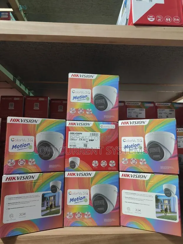 Hikivision 2mp Colorvu Ip With Audio 3.0 Turret Camera Indoor Cd1127g3 · Photo 1
