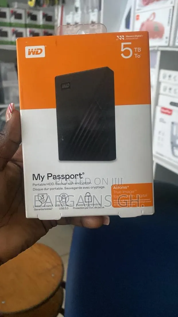 Western Digital 5TB My Passport External Hard Drive · Photo 1