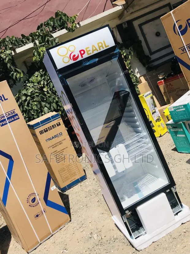 Shop Display Pearl PVC 316 238 Liter Glass 1 Door Fridge · Photo 1
