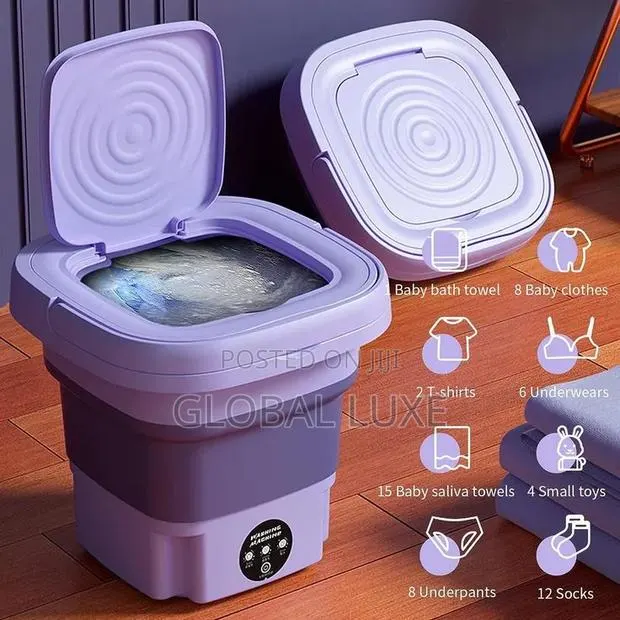 Foldable Mini Washing Machine – Portable Space-Saving · Photo 1