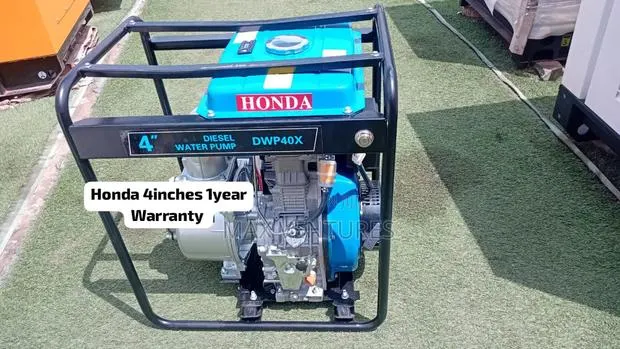 Honda 4-Inch Water Pump – Powerful Water Flow · Photo 1