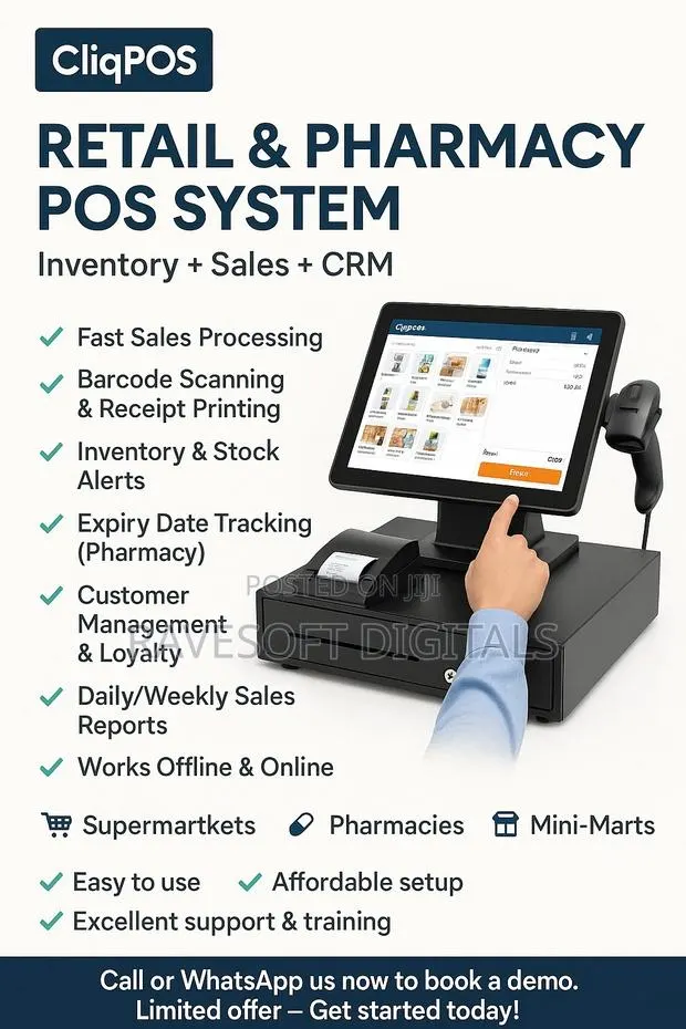 Retail Pharmacy Pos System – Inventory + Sales + CRM · Photo 1