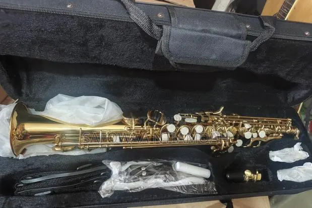 Gold Straight Soprano Sax · Photo 1