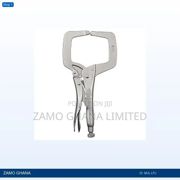 Muller Locking Plier Jaw 10 Inch - Mul-LPJ · Photo 1