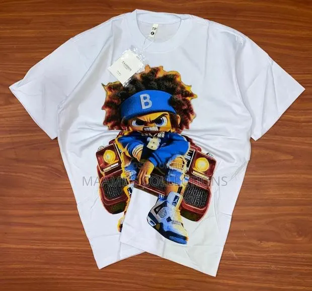 Unisex Cartoon Print T-Shirt · Photo 1