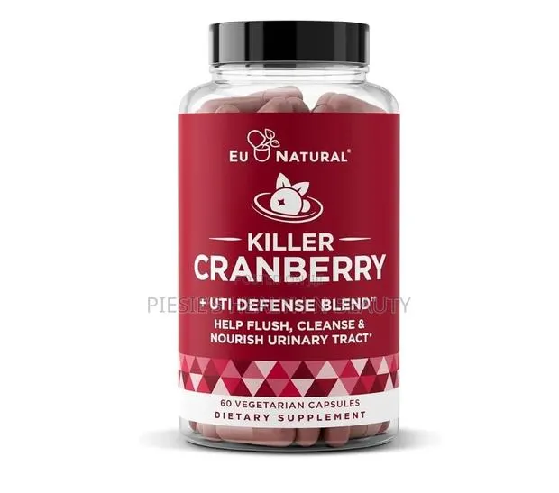 Eu Natural Killer Cranberry Capsules, 60s · Photo 1