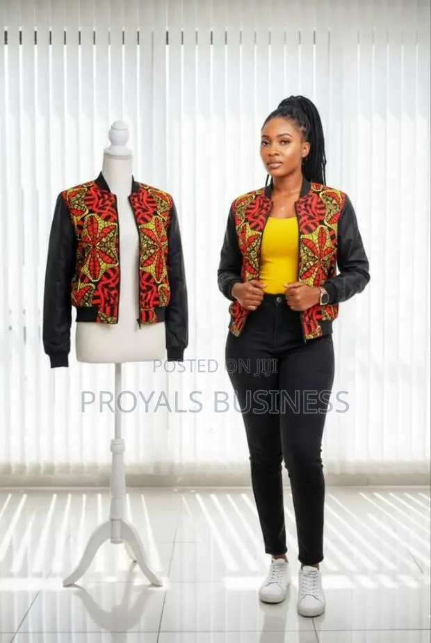 African Pring Bomber Jacket · Photo 1