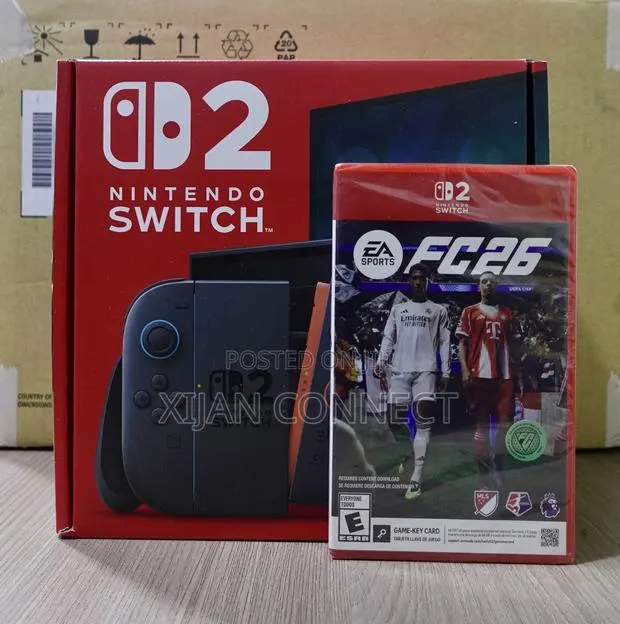 Brand L-New Nintendo Switch 2 With Free EA FC 26 (Limited-Offer) · Photo 1