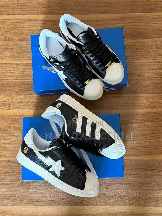 Adidas Superstar X Bape “G—Snk” Sneakers · Photo 1