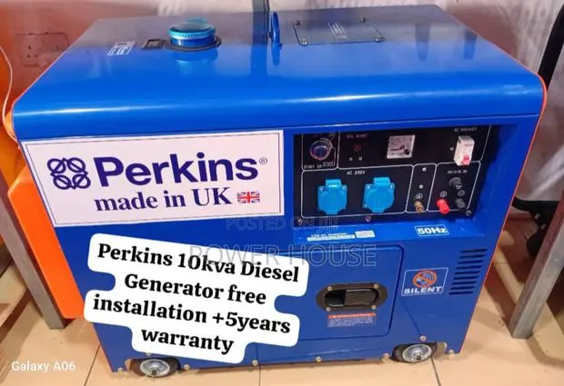 Gen Stack Perkins Diesel Generator 10kva Silent · Photo 1
