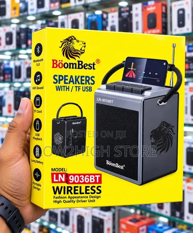 BoomBest LN-9036BT 30W Super Heavy Bass Bluetooth Speaker - Low2High · Photo 1