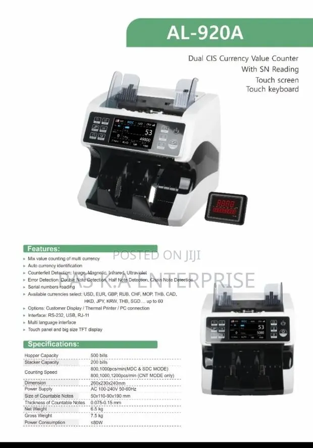 Bill Counting Machine · Photo 1