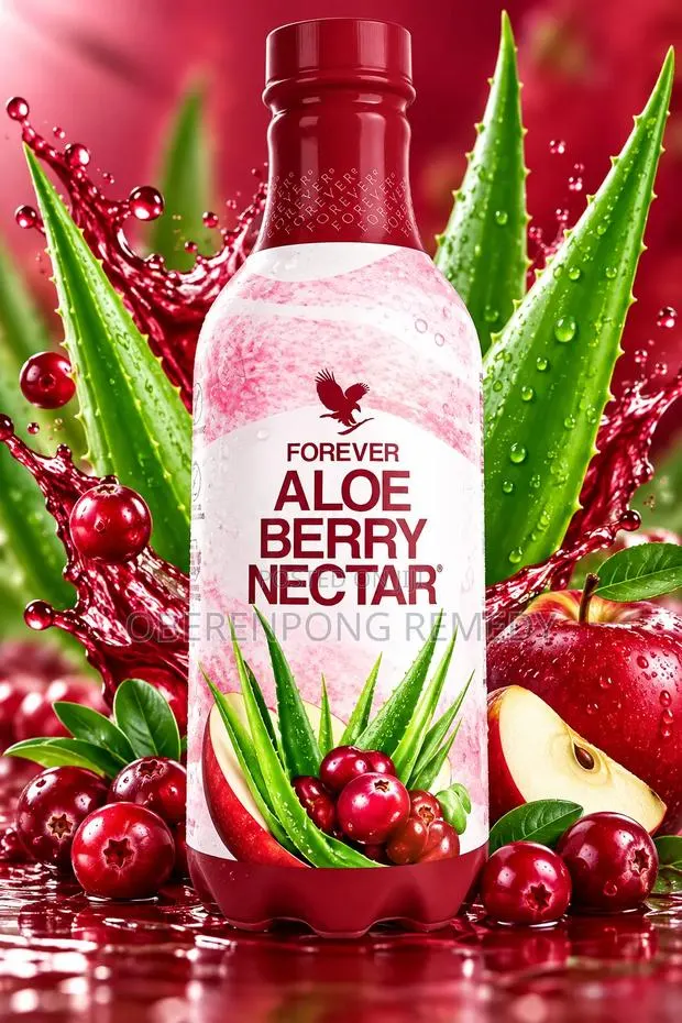 Forever Aloe Berry Nectar 1L – Aloe Vera Berry Drink | Promo GH₵350 · Photo 1