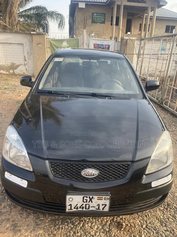 Kia Rio 2009 Black · Photo 1