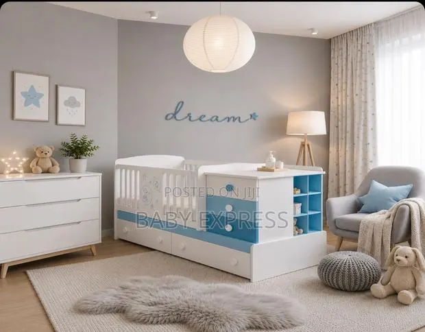 Baby Convertible Baby Cot to Toddler Bed · Photo 1