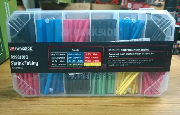 Parkside 450-Piece Heat-Shrink Tubing Set · Photo 1