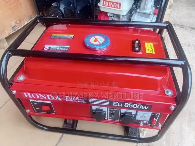 Honda 7.5kVA Petrol Generator – Strong, Efficient Reliable 7.5kva · Photo 1
