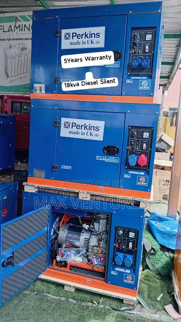 Perkins 18kva Silent Diesel Generator – Fuel Efficient 18kva · Photo 1