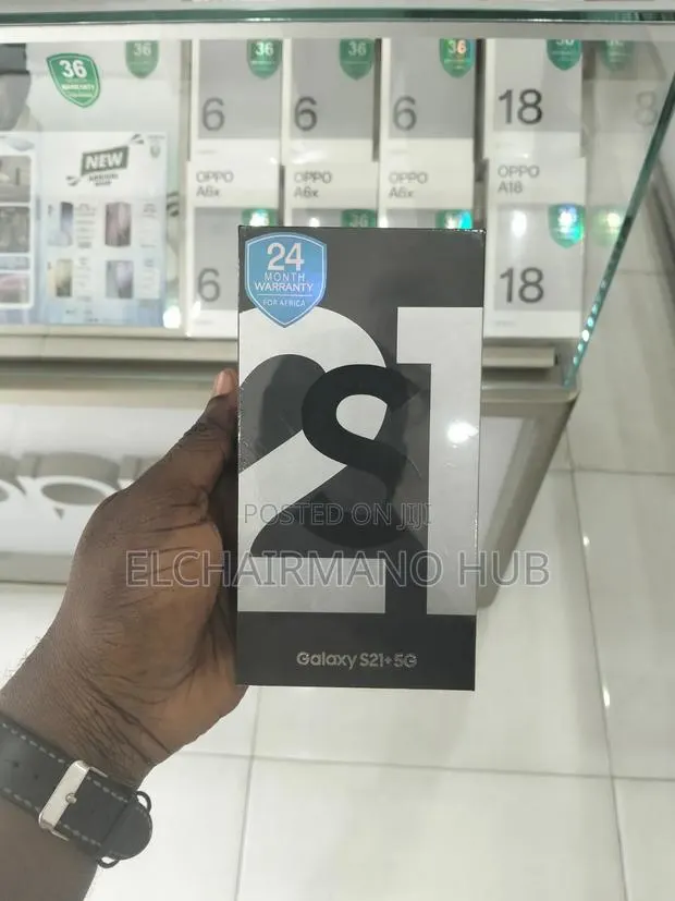 New Samsung Galaxy S21+ 5G 128 GB Black · Photo 1