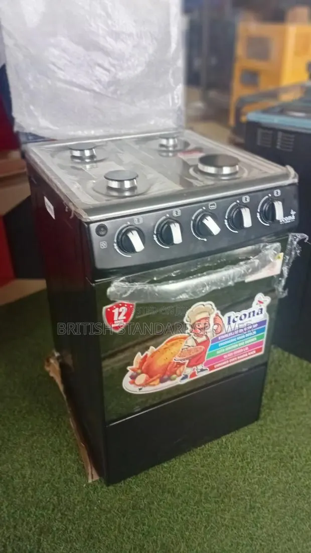 Warranted 4 Burner Icona Gas Cooker · Photo 1