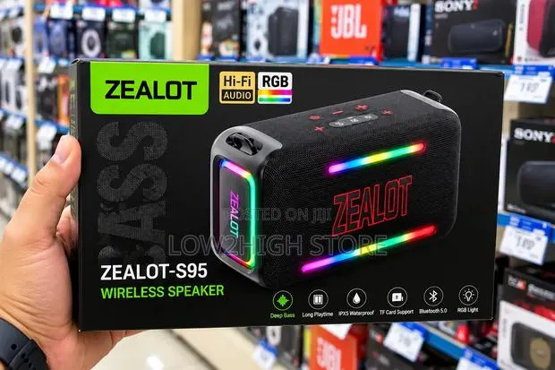 Zealot S95 120W Super Bass Bluetooth Speaker - Low2High · Photo 1