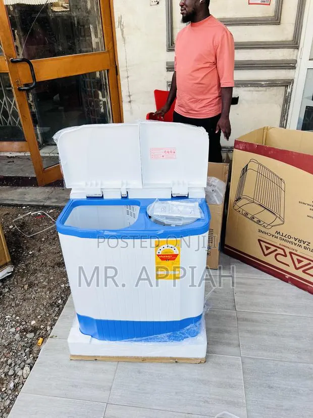 Check Out Affordable Zara 7kg Spin Dry Electric Washing Machine(White) · Photo 1