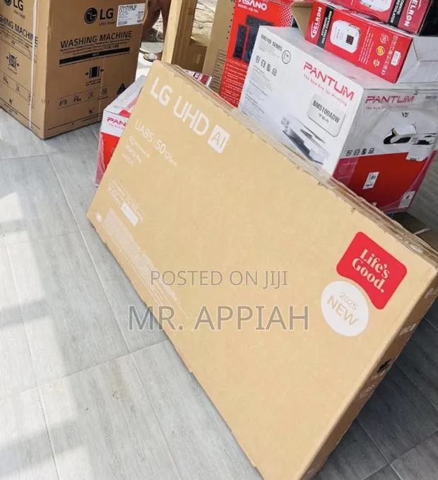 Get Unique LG 50 UA 85 Uhd Smart TV(2025 Model) Black · Photo 1