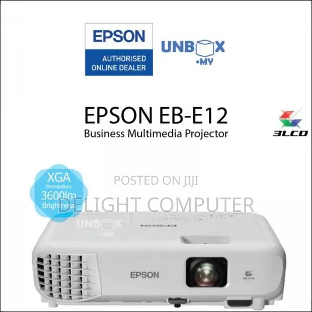 Epson Eb-E12 3600 Lumens Projector · Photo 1