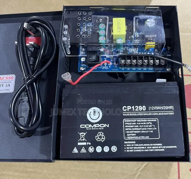 Access Control Power Supply With Battery Backup Switching Power Supply · Photo 1