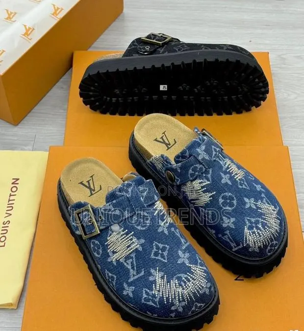 Quality Lv Cosy Comfort Mules (Blue) · Photo 1