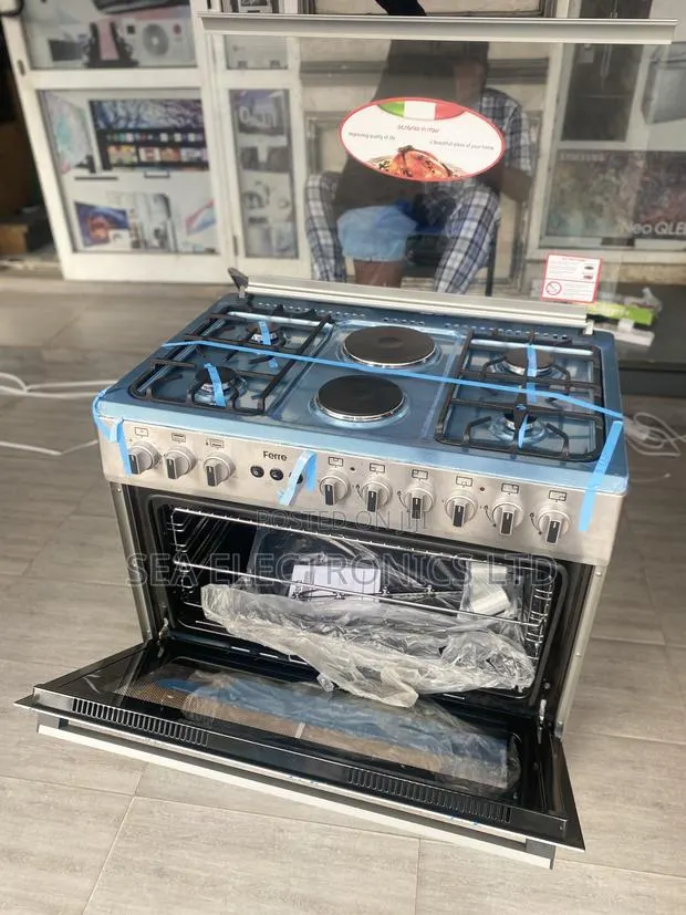 Quality Ferre 90x60 Freestanding 4 Gas 2 Electric · Photo 1