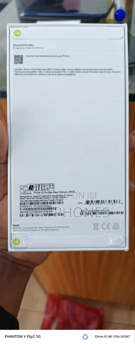 New Apple iPhone 15 Pro Max 256 GB Gray · Photo 1