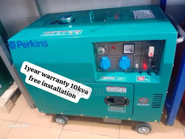 Tycoon Sala Zone 10kva 13000watts Diesel Generator Perkins · Photo 1