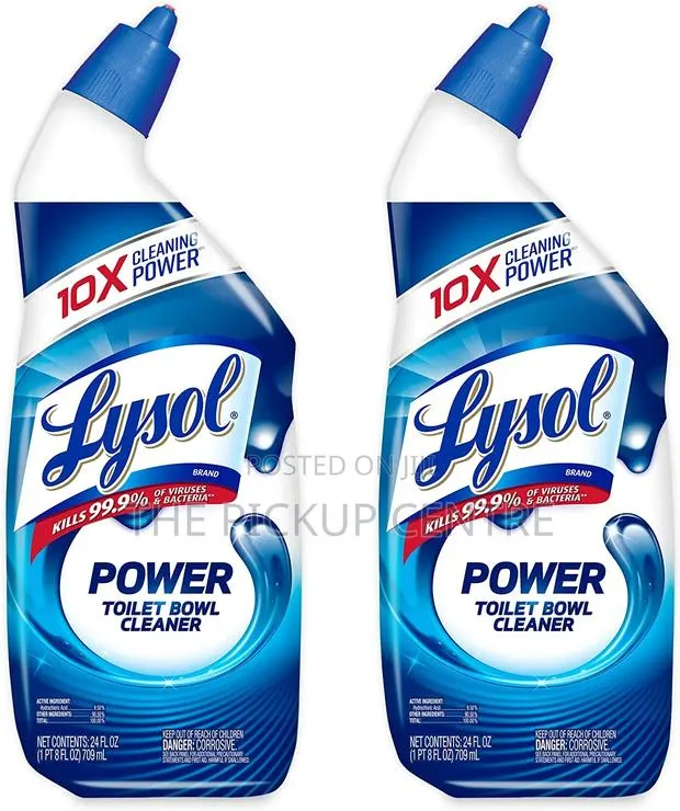 Lysol Power Toilet Bowl Cleaner Gel, Disinfecting, 24oz · Photo 1