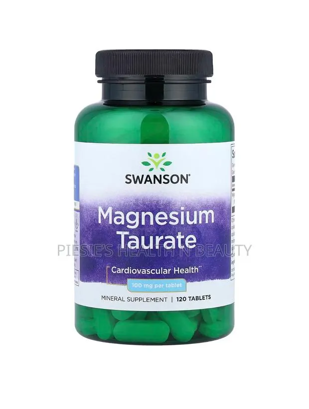 Swanson Magnesium Taurate, 120 Capsules · Photo 1