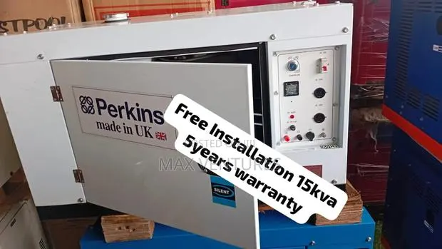 Perkins 15kVA Silent Diesel Generator – High Efficiency 15kVA · Photo 1