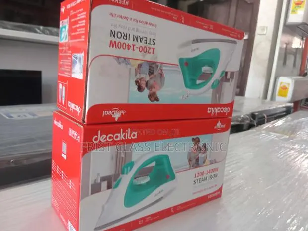 Decakila Steam Iron – Easy Ironing, Crisp Clothing Finish · Photo 1