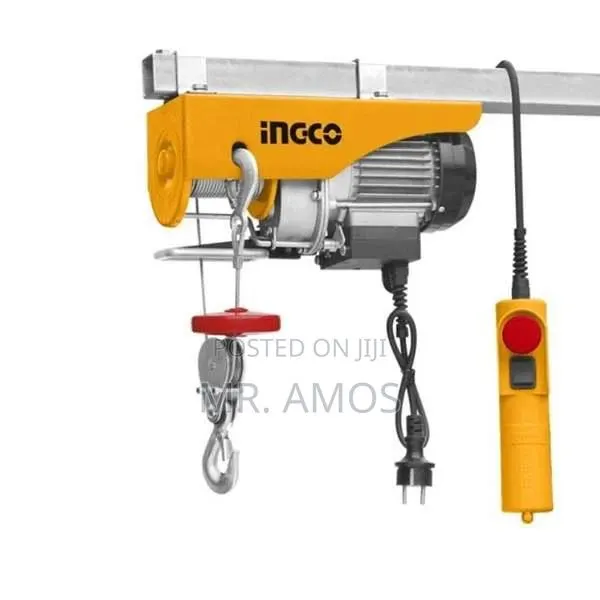 900 Watts Electric Hoist With Upto 500kg Lifting Capacity -Eh5001 · Photo 1
