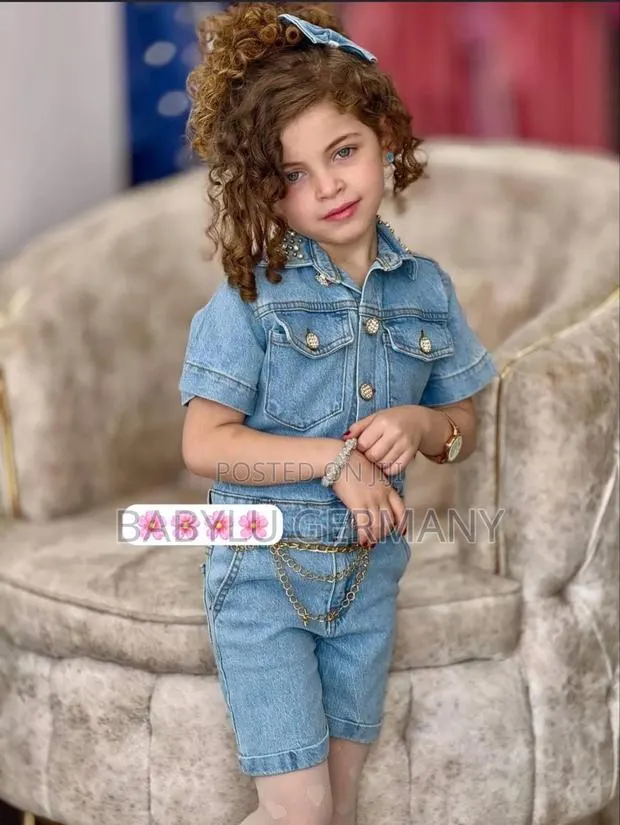3 Piece Jeans Jumpsuit /Romperset · Photo 1