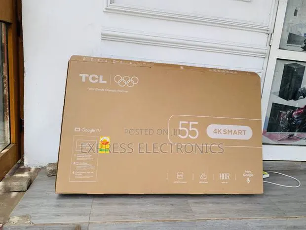 Sharp Display Slim TCL 55′′ 4K UHD 4K Smart Android TV 55P635 · Photo 1