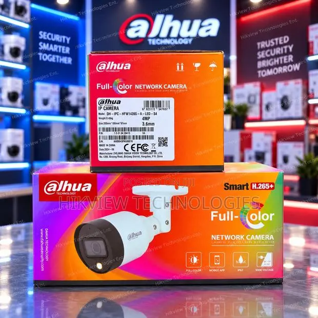 DAHUA IP Outdoor Camera | 4MP Full-Color | IPC-HFW1439S1-LED-S4 · Photo 1