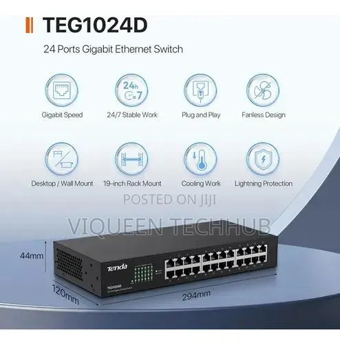 Tenda TEG1024D · Photo 1