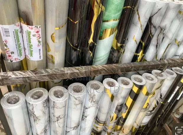 10 Yards Adhesive Mable Design Stickers · Photo 1