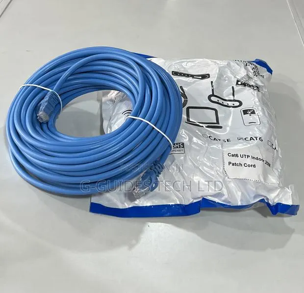 20m Cat6 Patch Cord, 20m Cat6 Utp Indoor Cable · Photo 1