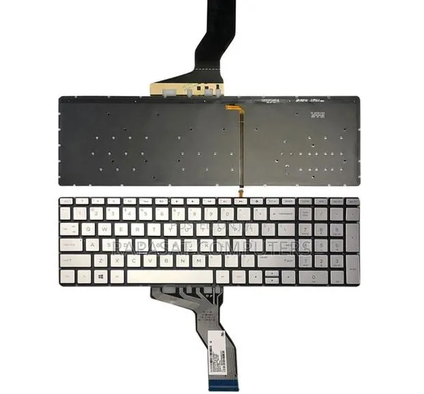 Hp 15-Bs Backlight Keyboard Silver Colour · Photo 1