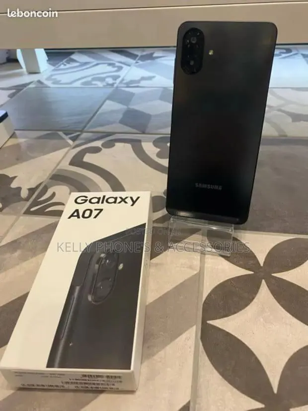 New Samsung Galaxy A07 4G 64 GB Black · Photo 1